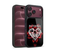 Head Case Designs sous Licence Officielle Black Veil Brides Coeur De Crâne Art de Bande Coque en Gel renforcée [Protection de Qualité Militaire] Compatible avec Apple iPhone 18 Pro