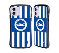 Head Case Designs sous Licence Officielle Brighton & Hove Albion F.C Accueil Kit De Badges 2025/26 Coque Hybride Compatible avec Apple iPhone 11