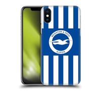 Head Case Designs sous Licence Officielle Brighton & Hove Albion F.C Accueil Kit De Badges 2025/26 Coque Dure pour l'arrière Compatible avec Apple iPhone X/iPhone XS