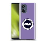 Head Case Designs sous Licence Officielle Brighton & Hove Albion F.C Away Kit De Badges 2025/26 Coque en Gel [Protection de Qualité Militaire] Compatible avec Motorola Edge 50 Fusion