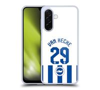 Head Case Designs sous Licence Officielle Brighton & Hove Albion F.C Jan Paul Van Hecke 2025/26 Joueurs Home Kit Coque en Gel [Protection de Qualité Militaire] Compatible avec Samsung Galaxy A26 5G