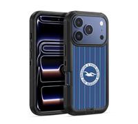 Head Case Designs sous Licence Officielle Brighton & Hove Albion F.C Kit Retro 1983 Logo Étui Antichoc Ultra-Blindé Compatible avec Apple iPhone 17 Pro Max