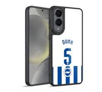 Head Case Designs sous Licence Officielle Brighton & Hove Albion F.C Lewis Dunk 2025/26 Joueurs Home Kit Coque en Gel renforcée [Qualité Militaire] Compatible avec Samsung Galaxy S25 Edge