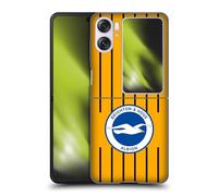 Head Case Designs sous Licence Officielle Brighton & Hove Albion F.C Troisième Kit De Badges 2025/26 Coque Dure pour l'arrière Compatible avec Oppo Find N2 Flip