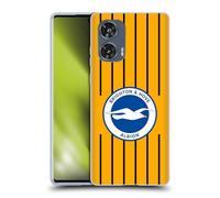 Head Case Designs sous Licence Officielle Brighton & Hove Albion F.C Troisième Kit De Badges 2025/26 Coque en Gel [Protection de Qualité Militaire] Compatible avec Motorola Edge 50 Fusion