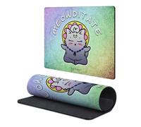 Head Case Designs sous Licence Officielle Brigid Ashwood Chat Méditation Yoga Collection d'art 9.84 x 11.81 x 0.12 inches (250 x 300 mm) - S Tapis De Souris pour Jeux Bureau PC Clavier