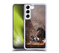 Head Case Designs sous Licence Officielle Brigid Ashwood Cheval Sagesse Celtiques Coque en Gel [Protection de Qualité Militaire] Compatible avec Samsung Galaxy S22 5G Et Compatible avec MagSafe