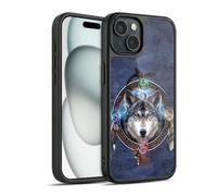 Head Case Designs sous Licence Officielle Brigid Ashwood Guide De Loup Sagesse Celtiques Coque en Gel renforcée [Protection de Qualité Militaire] Compatible avec Apple iPhone 15