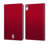 Head Case Designs sous Licence Officielle British and Irish Lions Dégradé Mono Badge Étui Portefeuille en Cuir Compatible avec Apple iPad 10.9 2022/2025
