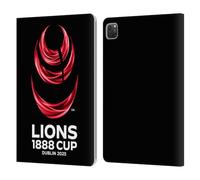 Head Case Designs sous Licence Officielle British and Irish Lions Logo Coupe Lions Badge Étui Portefeuille en Cuir Compatible avec Apple iPad Pro 11 2020/2021 / 2022