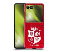 Head Case Designs sous Licence Officielle British and Irish Lions Motifs Badge Coque Dure pour l'arrière Compatible avec Razr 40 Ultra/Razr+ 2023