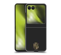 Head Case Designs sous Licence Officielle British and Irish Lions Noir et Or Badge Coque Dure pour l'arrière Compatible avec Razr 40 Ultra/Razr+ 2023