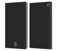Head Case Designs sous Licence Officielle British and Irish Lions Noir et Or Badge Étui Portefeuille en Cuir Compatible avec Amazon Fire Max 11 2023