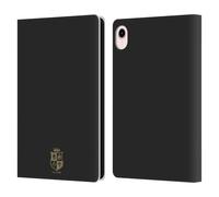 Head Case Designs sous Licence Officielle British and Irish Lions Noir et Or Badge Étui Portefeuille en Cuir Compatible avec Apple iPad Mini (2021/2024)