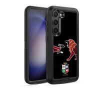 Head Case Designs sous Licence Officielle British and Irish Lions Wallaby Contre Lion Badge Étui Antichoc Ultra-Blindé Compatible avec Samsung Galaxy S23 5G