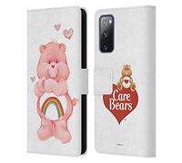 Head Case Designs sous Licence Officielle Care Bears Cheer Classique Étui Portefeuille en Cuir Compatible avec Samsung Galaxy S20 FE / 5G