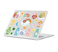 Head Case Designs sous Licence Officielle Care Bears Classique Icones Coque Ordinateur Portable Transparent Armure Cristal Compatible avec MacBook Air 13.6" M2 A2681/M3 A3113/M4 A3240 2022/2024/2025