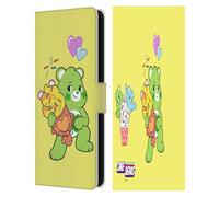 Head Case Designs sous Licence Officielle Care Bears Glace Bonne Chance Sucré Et Salé Étui Portefeuille en Cuir Compatible avec Samsung Galaxy S25 FE
