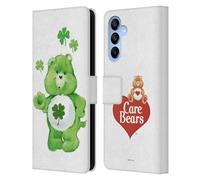 Head Case Designs sous Licence Officielle Care Bears Good Luck Classique Étui Portefeuille en Cuir Compatible avec Samsung Galaxy A16 5G