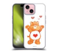 Head Case Designs sous Licence Officielle Care Bears Tenderheart Classique Coque en Gel [Protection de Qualité Militaire] Compatible avec Apple iPhone 15 Et Compatible avec MagSafe