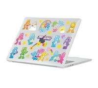 Head Case Designs sous Licence Officielle Care Bears Vibrant Icones Coque Ordinateur Portable Transparent Armure Cristal Compatible avec MacBook Air 13.6" M2 A2681/M3 A3113/M4 A3240 2022/2024/2025