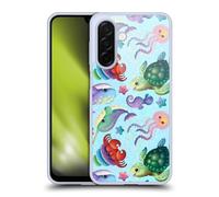 Head Case Designs sous Licence Officielle Carla Morrow Vie Marine Motifs Coque en Gel [Protection de Qualité Militaire] Compatible avec Samsung Galaxy A26 5G