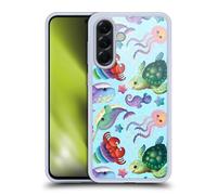 Head Case Designs sous Licence Officielle Carla Morrow Vie Marine Motifs Coque en Gel [Protection de Qualité Militaire] Compatible avec Samsung Galaxy A56 5G