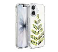 Head Case Designs sous Licence Officielle Cat Coquillette Prospectus Verts Nature Coque en Gel [Protection de Qualité Militaire] Compatible avec Apple iPhone 17 Et avec MagSafe