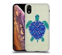 Head Case Designs sous Licence Officielle Cat Coquillette Tortue Bleue Mer Coque en Gel [Protection de Qualité Militaire] Compatible avec Apple iPhone XR
