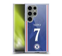 Head Case Designs sous Licence Officielle Chelsea FC Pedro NETO 2025/26 Joueurs Home Kit Coque en Gel [Qualité Militaire] Compatible avec Samsung Galaxy S24 Ultra 5G Et Compatible avec MagSafe