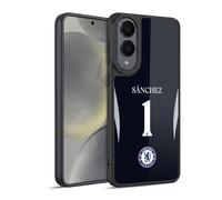 Head Case Designs sous Licence Officielle Chelsea FC Robert Sánchez 2025/26 Joueurs Maillot Domicile 1er Groupe Coque en Gel renforcée [Qualité Militaire] Compatible avec Samsung Galaxy S25 Edge