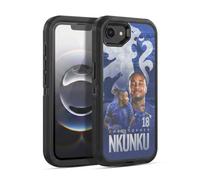 Head Case Designs sous Licence Officielle Chelsea Football Club Christopher Nkunku 2024/25 Première Équipe Étui Antichoc Ultra-Blindé Compatible avec Apple iPhone 16e / iPhone 17e