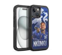 Head Case Designs sous Licence Officielle Chelsea Football Club Christopher Nkunku 2024/25 Première Équipe Étui Antichoc Ultra-Blindé Compatible avec Apple iPhone 15
