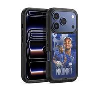 Head Case Designs sous Licence Officielle Chelsea Football Club Christopher Nkunku 2024/25 Première Équipe Étui Antichoc Ultra-Blindé Compatible avec Apple iPhone 17 Pro