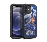 Head Case Designs sous Licence Officielle Chelsea Football Club Christopher Nkunku 2024/25 Première Équipe Étui Antichoc Ultra-Blindé Compatible avec Apple iPhone 12 / iPhone 12 Pro