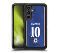 Head Case Designs sous Licence Officielle Chelsea Football Club Cole Palmer 2025/26 Joueurs Maillot Domicile 1er Groupe Étui Antichoc Ultra-Blindé Compatible avec Samsung Galaxy S24 FE
