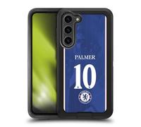 Head Case Designs sous Licence Officielle Chelsea Football Club Cole Palmer 2025/26 Joueurs Maillot Domicile 1er Groupe Étui Antichoc Ultra-Blindé Compatible avec Samsung Galaxy S23+ 5G
