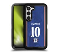 Head Case Designs sous Licence Officielle Chelsea Football Club Cole Palmer 2025/26 Joueurs Maillot Domicile 1er Groupe Étui Antichoc Ultra-Blindé Compatible avec Samsung Galaxy S23 5G