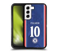 Head Case Designs sous Licence Officielle Chelsea Football Club Cole Palmer 2025/26 Joueurs Maillot Domicile 1er Groupe Étui Antichoc Ultra-Blindé Compatible avec Samsung Galaxy S22 5G
