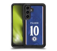Head Case Designs sous Licence Officielle Chelsea Football Club Cole Palmer 2025/26 Joueurs Maillot Domicile 1er Groupe Étui Antichoc Ultra-Blindé Compatible avec Samsung Galaxy S24+ 5G