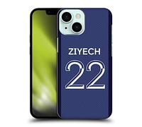 Head Case Designs sous Licence Officielle Chelsea Football Club Hakim Ziyech 2020/21 Joueurs Home Kit Groupe 1 Coque Dure pour l'arrière Compatible avec Apple iPhone 13 Mini