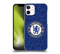 Head Case Designs sous Licence Officielle Chelsea Football Club Home 2019/20 Kit Coque Dure pour l'arrière Compatible avec Apple iPhone 12 Mini