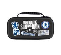 Head Case Designs sous Licence Officielle Chelsea Football Club Impression de Collage d'Autocollants Logo Graphique Étui De Transport Rigide De Voyage Compatible avec Nintendo Switch 2