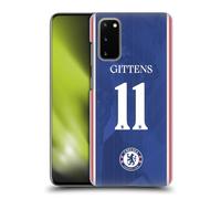 Head Case Designs sous Licence Officielle Chelsea Football Club Jamie Gittens 2025/26 Joueurs Maillot Domicile 2e Groupe Coque Dure pour l'arrière Compatible avec Samsung Galaxy S20 / S20 5G