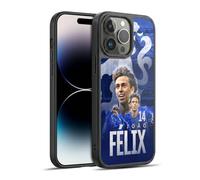 Head Case Designs sous Licence Officielle Chelsea Football Club João Félix 2024/25 Première Équipe Coque en Gel renforcée [Protection de Qualité Militaire] Compatible avec Apple iPhone 14 Pro Max