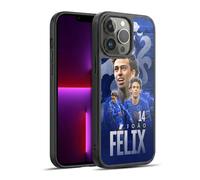 Head Case Designs sous Licence Officielle Chelsea Football Club João Félix 2024/25 Première Équipe Coque en Gel renforcée [Protection de Qualité Militaire] Compatible avec Apple iPhone 13 Pro Max