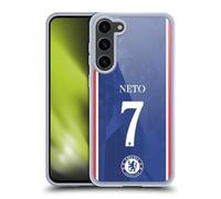 Head Case Designs sous Licence Officielle Chelsea Football Club Pedro NETO 2025/26 Joueurs Home Kit Coque en Gel [Qualité Militaire] Compatible avec Samsung Galaxy S23+ 5G Et Compatible avec MagSafe