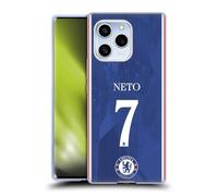 Head Case Designs sous Licence Officielle Chelsea Football Club Pedro NETO 2025/26 Joueurs Home Kit Coque en Gel [Protection de Qualité Militaire] Compatible avec Honor 60 SE