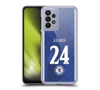 Head Case Designs sous Licence Officielle Chelsea Football Club Reece James 2025/26 Joueurs Maillot Domicile 1er Groupe Coque Dure pour l'arrière Compatible avec Samsung Galaxy A23 / 5G (2022)
