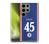 Head Case Designs sous Licence Officielle Chelsea Football Club Roméo Lavia 2025/26 Joueurs Maillot Domicile 2e Groupe Coque Dure pour l'arrière Compatible avec Samsung Galaxy S24 Ultra 5G